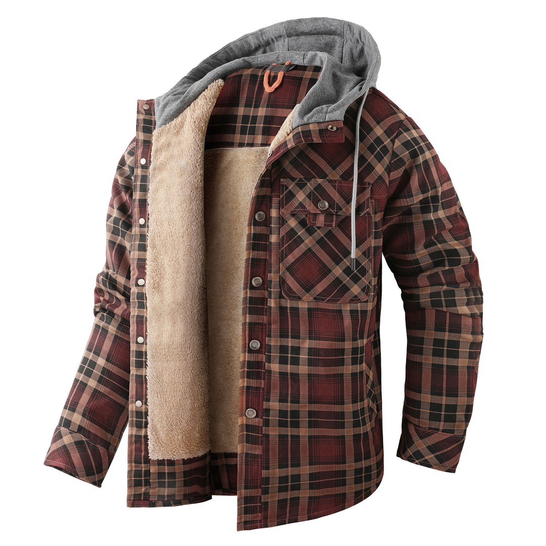 Herren Flanelljacke mit weichem Futter Echoarchiv