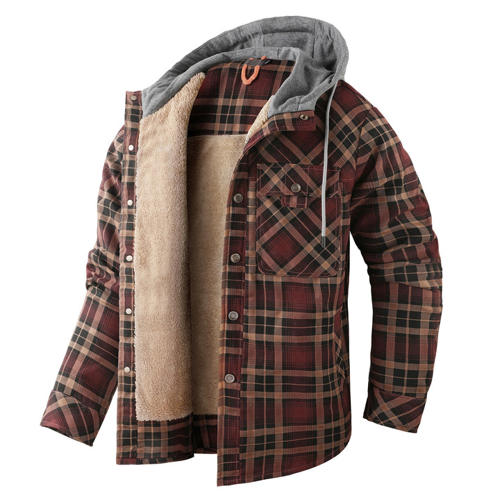 Herren Flanelljacke mit weichem Futter Echoarchiv