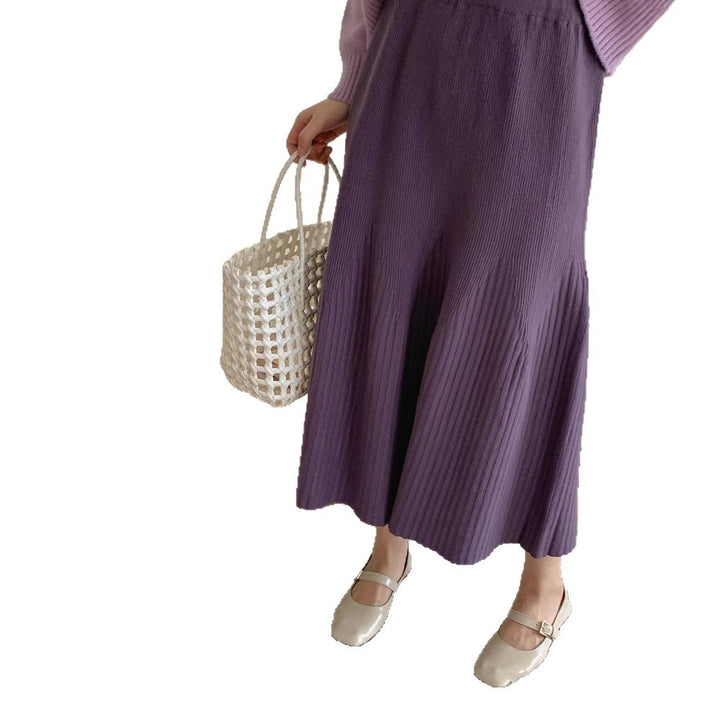Damen Eleganter, weicher Plisseerock Echo Archiv