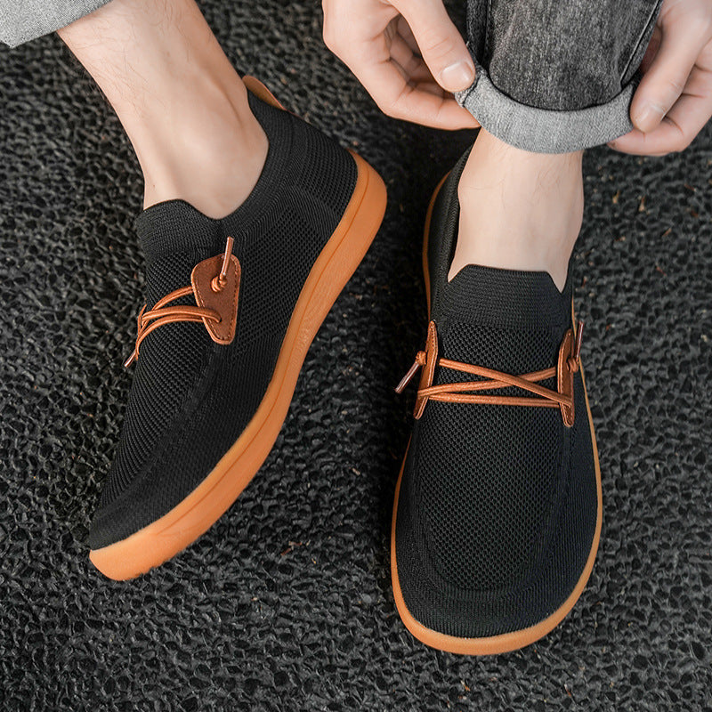 Herren nan atmungsaktiver Strick-Schlupfsneaker mit elastischem Einstieg und dämpfender Leichtsohle Echo Archiv