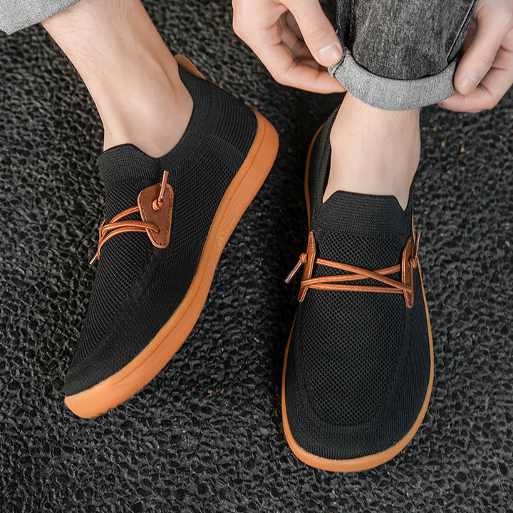 Herren nan atmungsaktiver Strick-Schlupfsneaker mit elastischem Einstieg und dämpfender Leichtsohle Echo Archiv