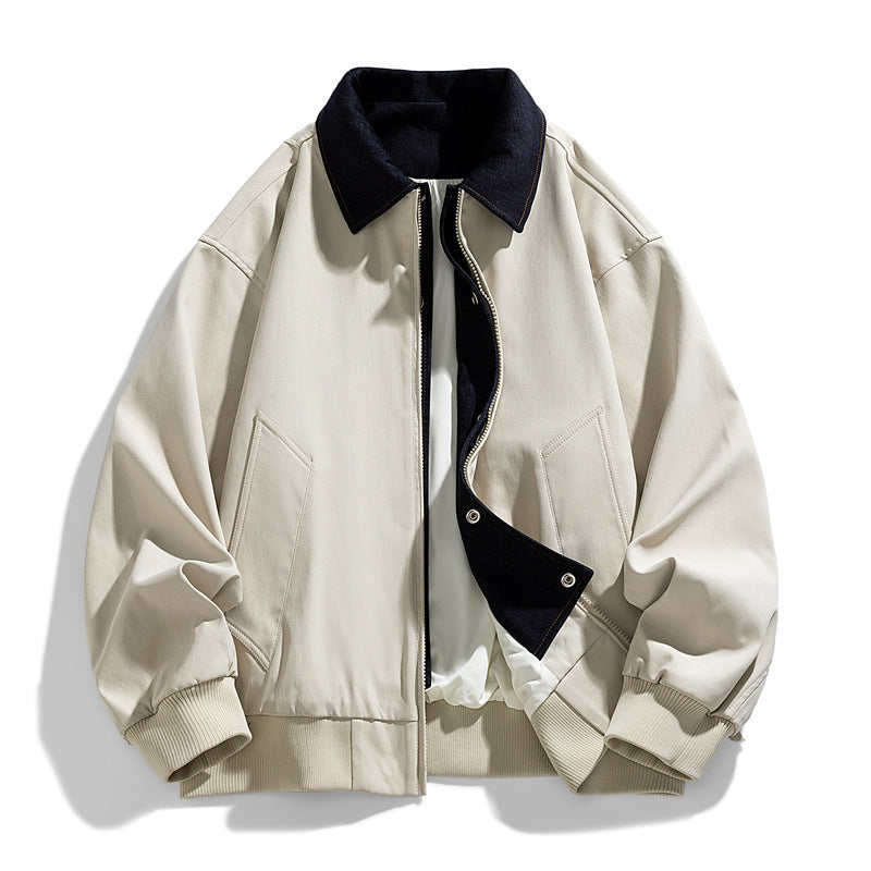 Herren Modische Übergangsjacke mit Steppdetails Echo Archiv
