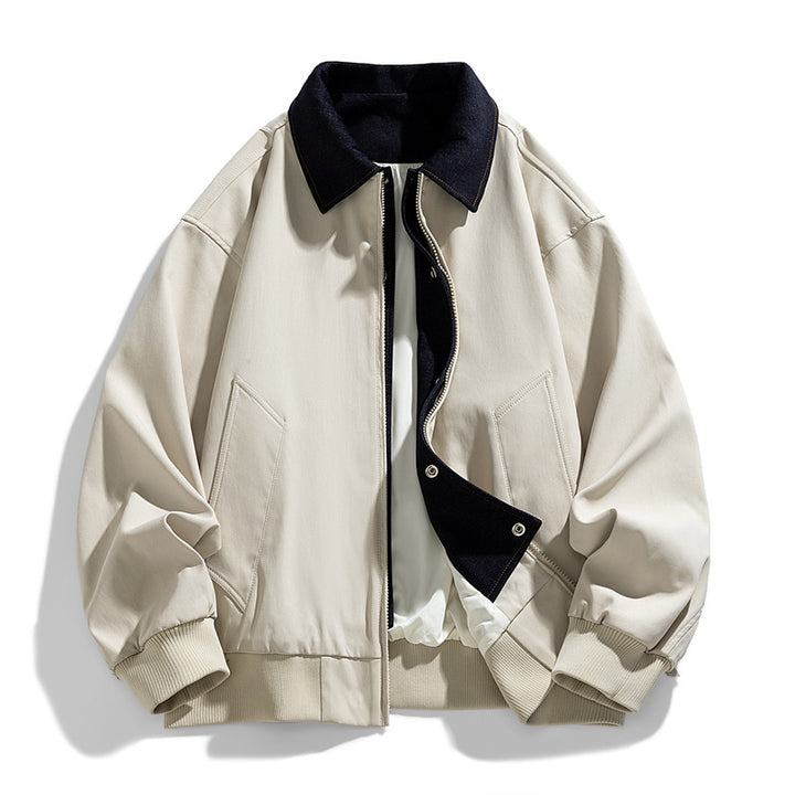 Herren Modische Übergangsjacke mit Steppdetails Echo Archiv