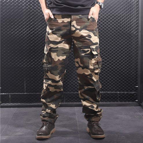 Herren Cargo-Hose mit praktischem Taschenlayout für Freizeit und Outdoor Echoarchiv