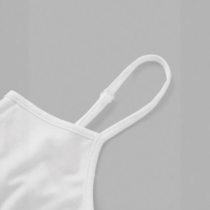 Damen Crop-Top mit kreativem Kartenspiel-Motiv Echo Archiv