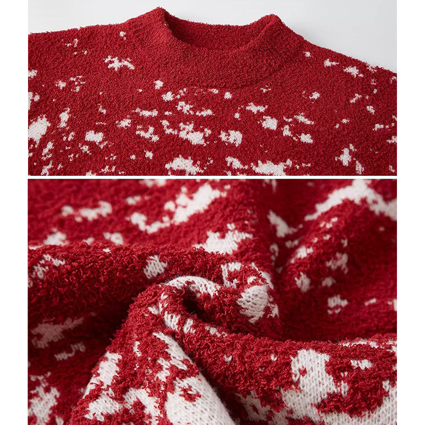 Damen Modischer Oversized Strickpullover Echoarchiv