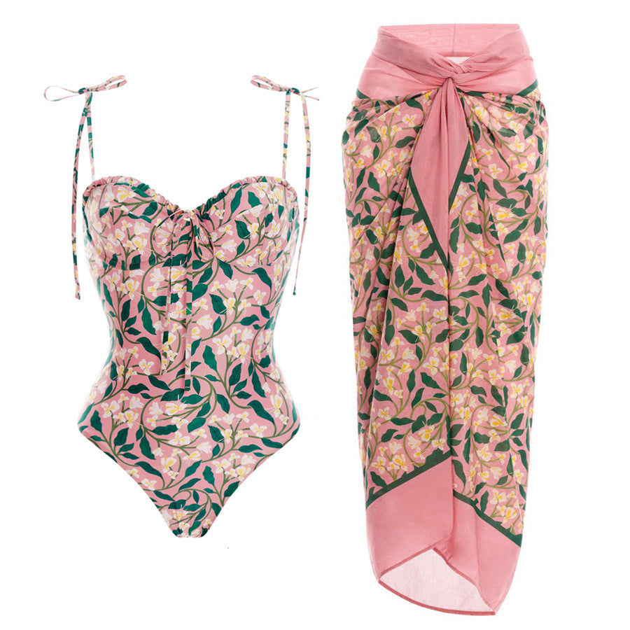 Damen Bikiniset mit verspielten Rüschendetails Echo Archiv