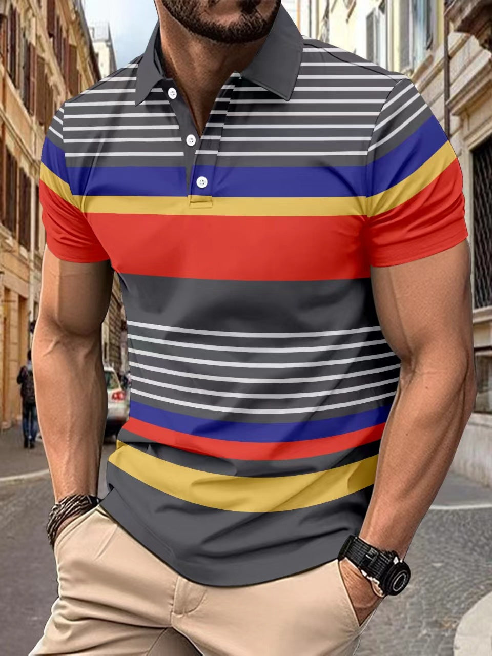 Herren Poloshirt Echoarchiv
