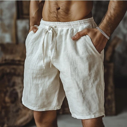 Echoarchiv | Herren-Schnürshorts aus Baumwolle