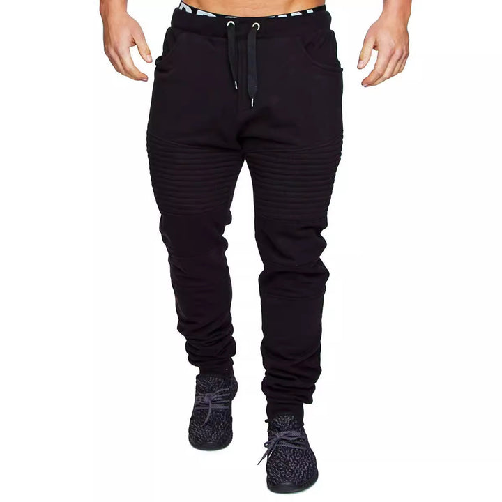 Herren Slim-Fit Jogginghose mit strukturierten Einsätzen Echoarchiv