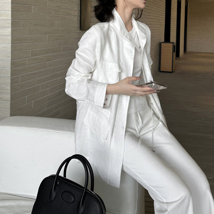 Damen Modische und luftige Sommerjacke Echoarchiv