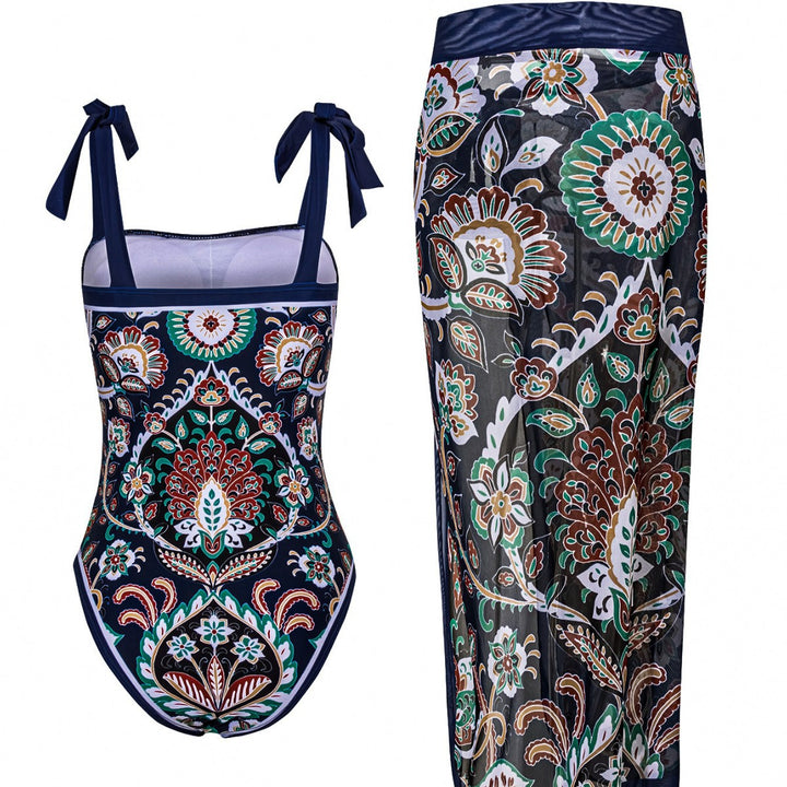 Damen Tankini-Set mit traumhaftem Paisleymuster Echo Archiv