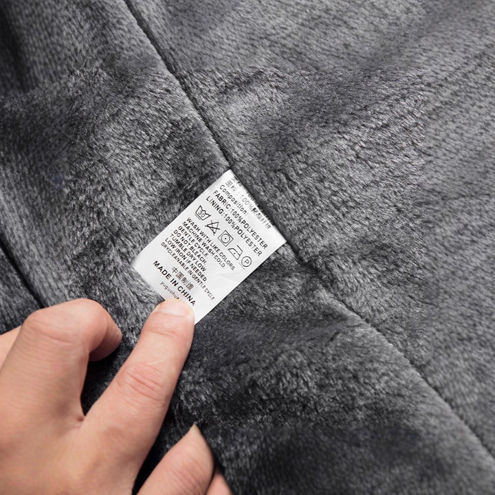 Herren Wetterfeste Kapuzenjacke mit wärmendem Teddyfleece-Inlay und verdecktem Frontreißverschluss – Taviero