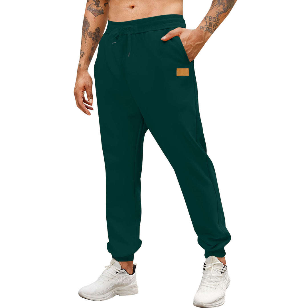 Herren Sportliche Jogginghose mit seitlichen Reißverschlusstaschen und verstellbarem Bund Echoarchiv