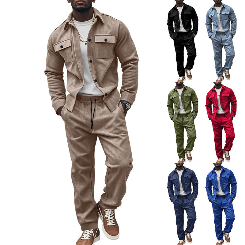 Herren Freizeit-Longejacke mit praktischen Knopftaschen und elastischen Details Echoarchiv