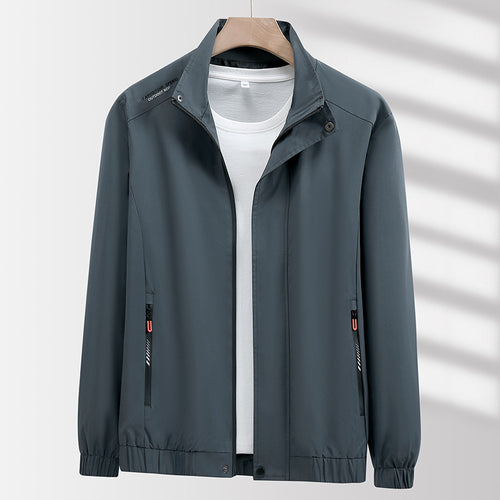 Herren winddichte Übergangsjacke mit praktischem Kapuzen-Design Echoarchiv