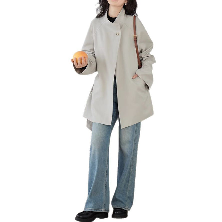Damen Weit geschnittene Jacke mit modernen Details Echoarchiv