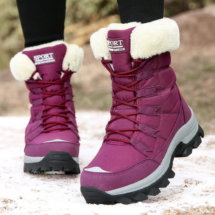 Damen Thermo-Winterstiefel mit isolierendem Innenfutter und rutschfester Sohle Echoarchiv