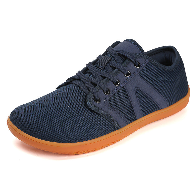 Unisex nan minimalistischer City-Sneaker mit feinmaschigem Textiloberteil, gepolstertem Einstieg und flexibler Gummilaufsohle Echo Archiv