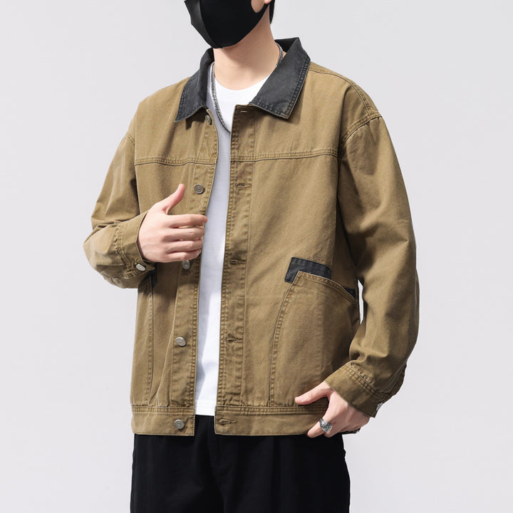 Herren Bequeme Utility-Jacke Echoarchiv