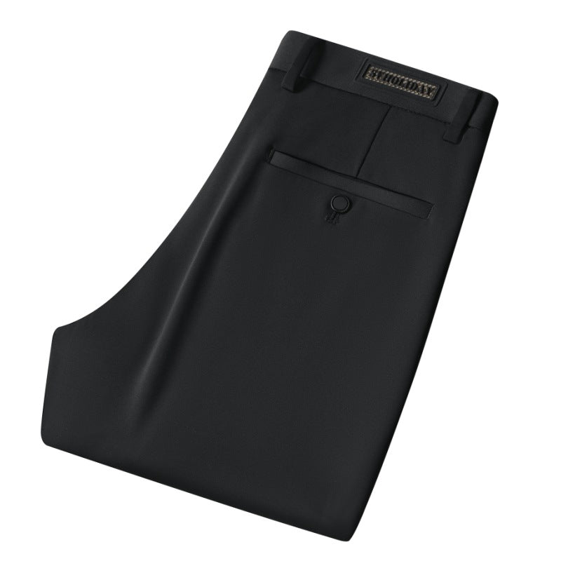 Herren elegante Anzughose mit modernem Schnitt und praktischen Taschen Echoarchiv