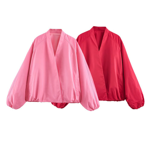 Damen Oversize Kimono‑Jacke mit Ballonärmeln Echo Archiv