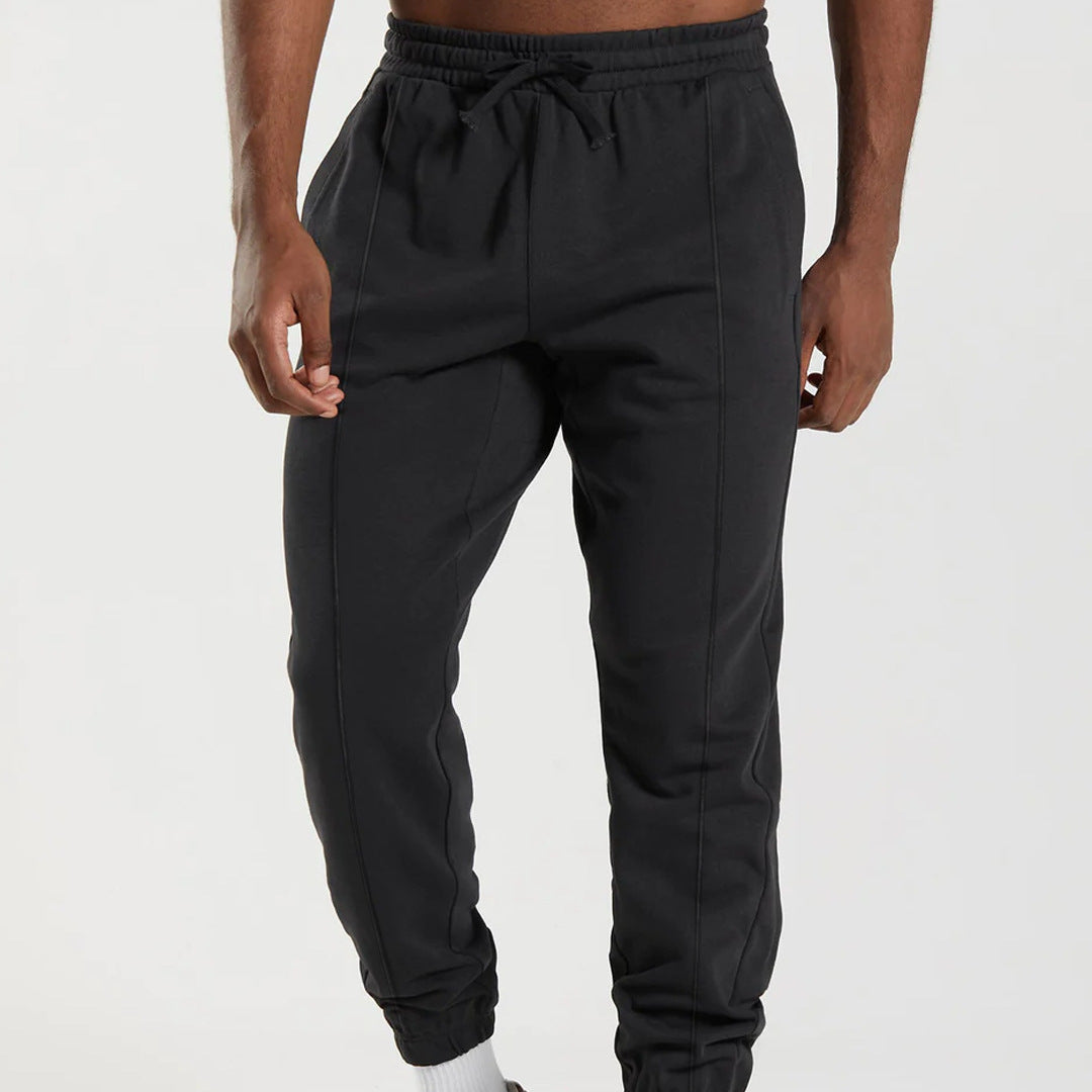 Herren bequeme Jogginghose mit elastischem Bund und seitlichen Taschen Echoarchiv