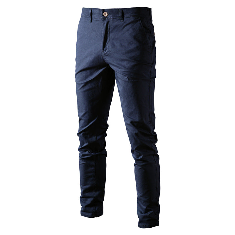 Herren Chinohose mit schmaler Passform und elastischem Bund Echoarchiv