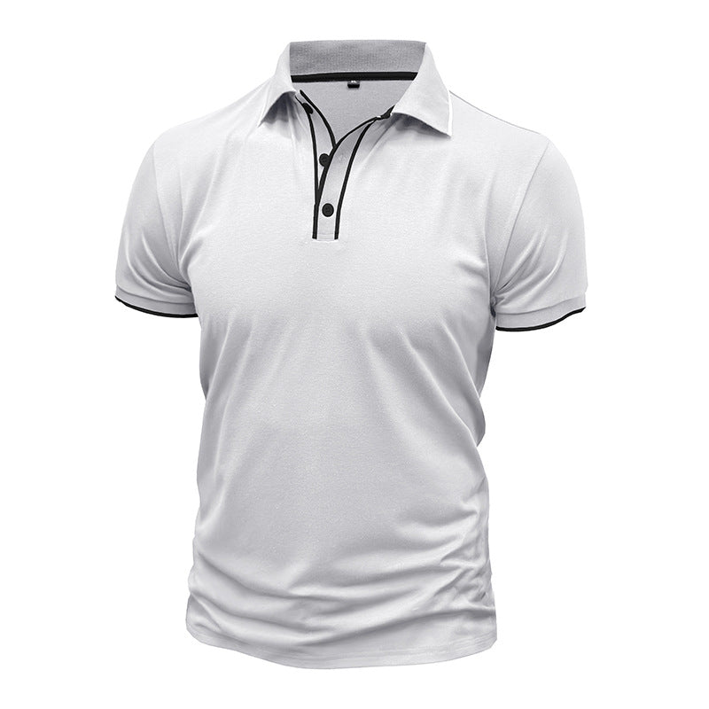 Herren Sportliches Poloshirt mit modernem Schnitt Echoarchiv