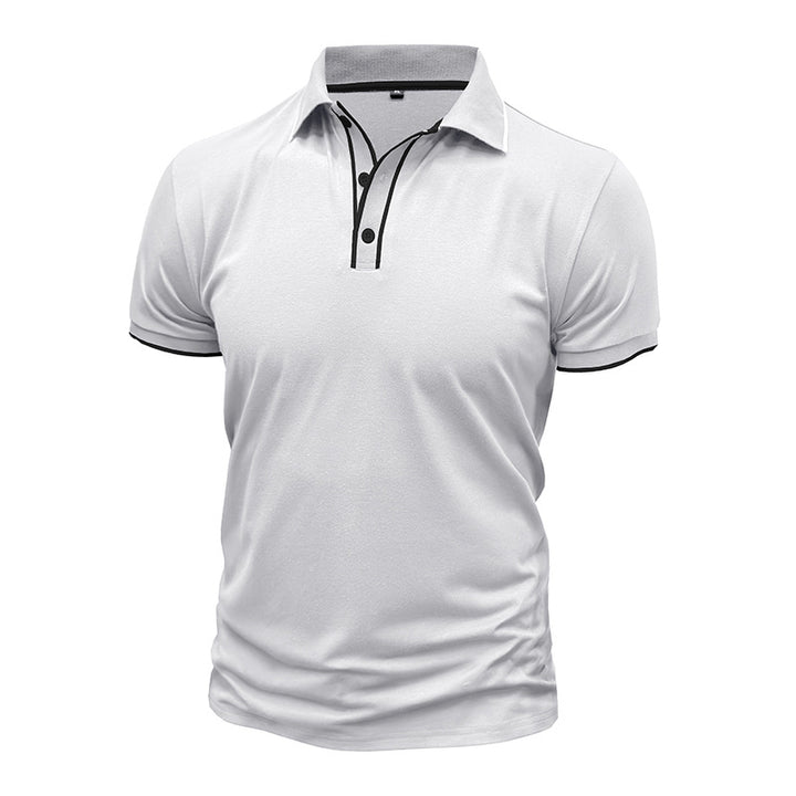 Herren Sportliches Poloshirt mit modernem Schnitt Echoarchiv