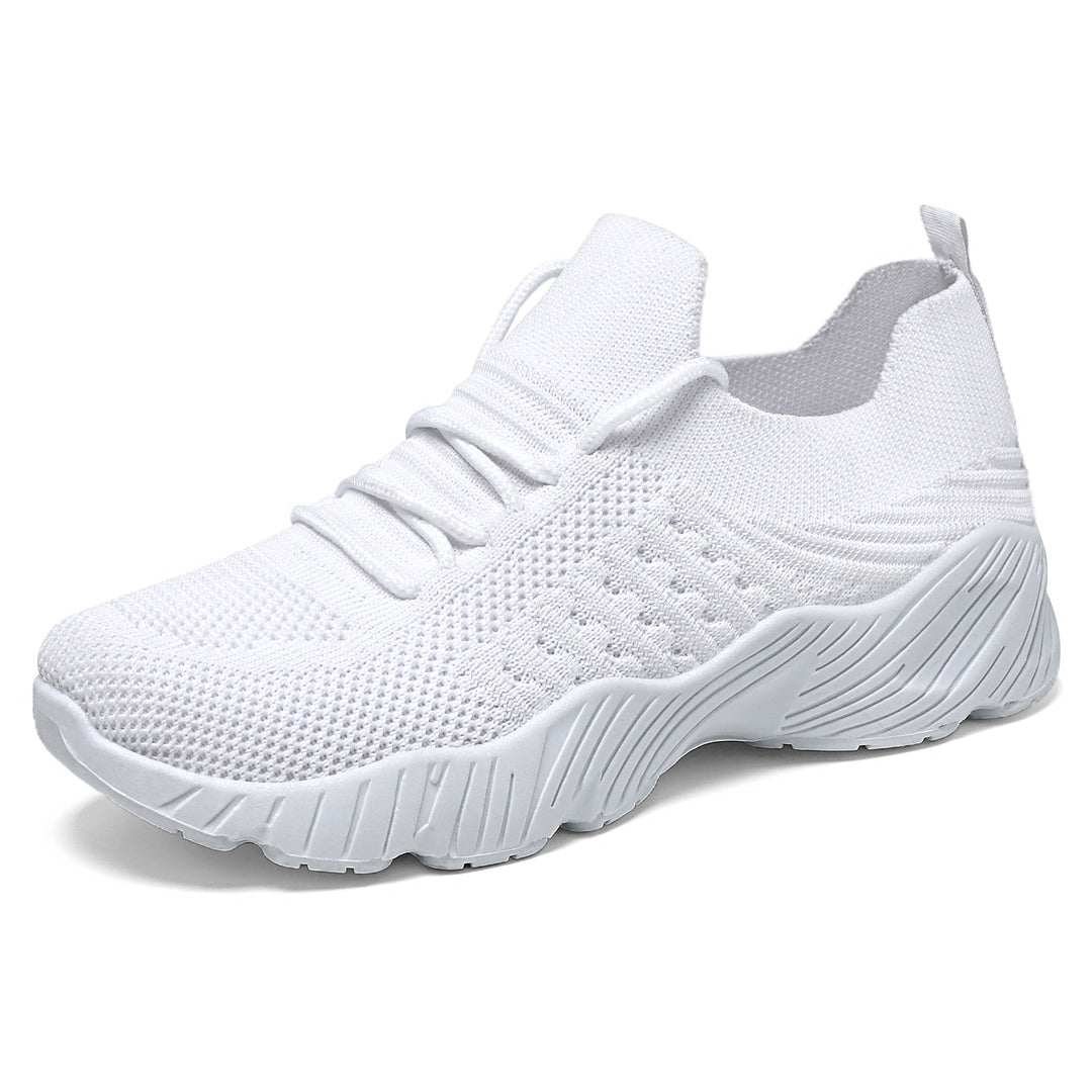 Damen nan gestrickter Slip-On Sneaker mit sockenähnlichem Schaft und dämpfender Profillaufsohle Echo Archiv