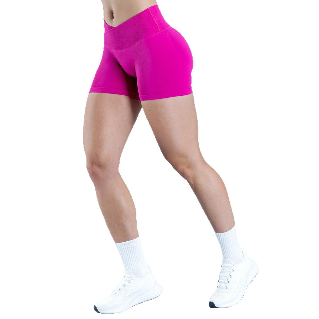 Damen Sportliche Shorts mit hohem Bund und figurformendem Schnitt Echo Archiv