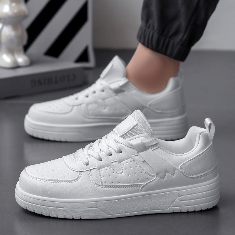 Unisex nan Plateausneaker aus Lederimitat mit atmungsaktivem Mesh-Zungenbereich und stoßdämpfender Profilsohle Echo Archiv