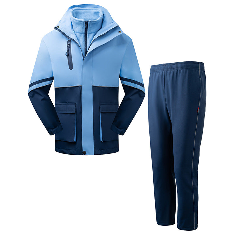 Herren Multifunktionale Sportjacke und Jogginghose Set Echoarchiv