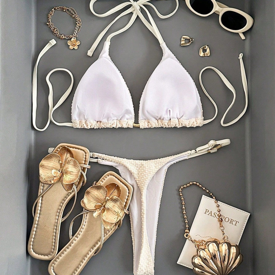 Damen Triangel-Bikini mit innovativem Strukturdesign Echo Archiv