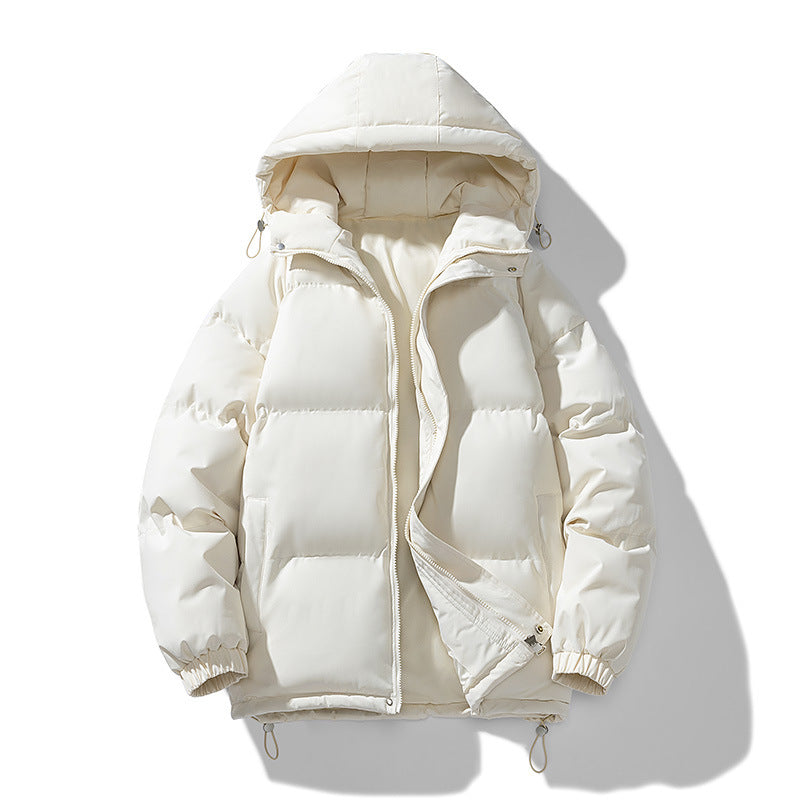 Unisex Gepolsterte Kapuzensteppjacke mit Thermoisolierung und verstellbarem Saum Echo Archiv
