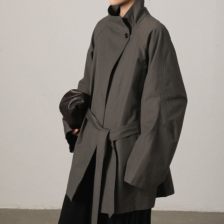 Damen Modische Langjacke Echoarchiv