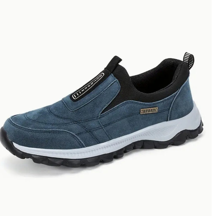 Herren  slip-on Freizeitsneaker mit Wildlederoptik, elastischem Einstieg und griffiger Profilsohle Echo Archiv