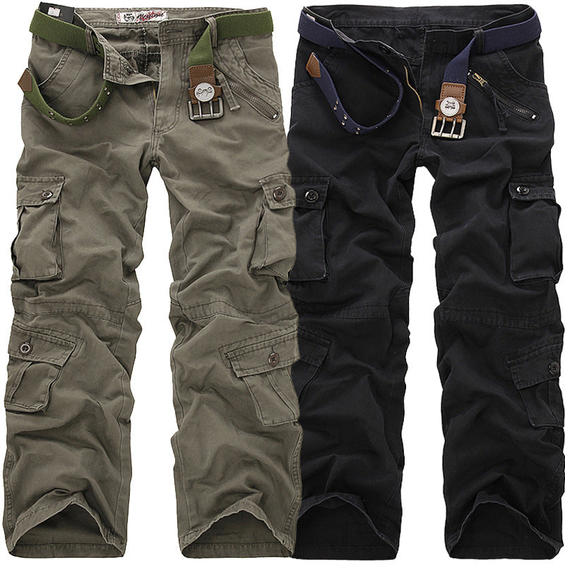Herren Cargo-Hose mit elastischem Bund und vielseitigen Taschen Echoarchiv