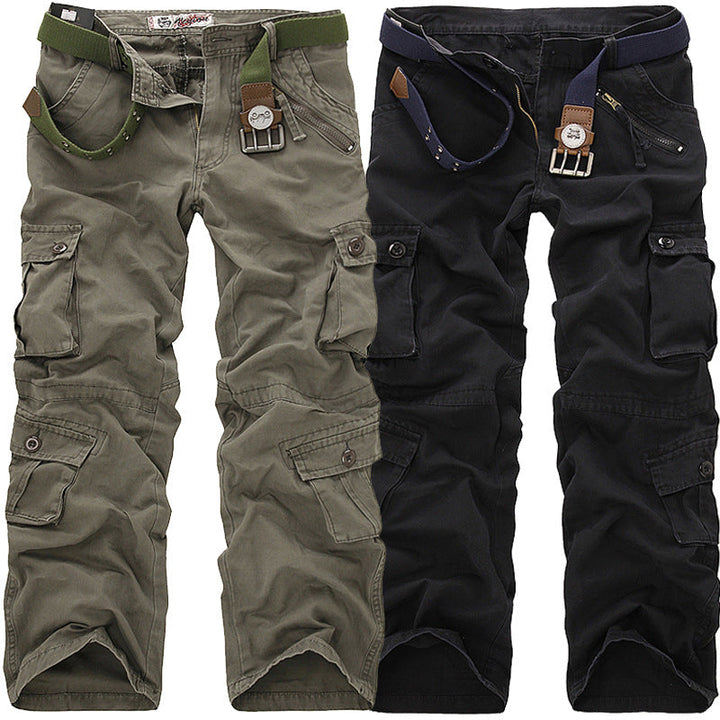 Herren Cargo-Hose mit elastischem Bund und vielseitigen Taschen Echoarchiv