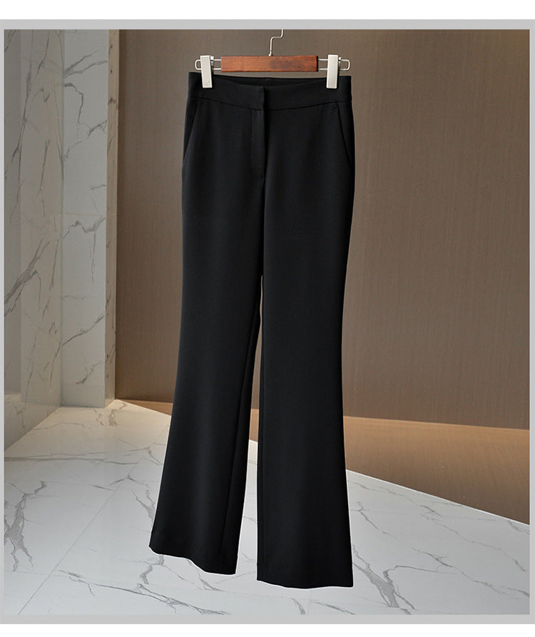 Damen Elegante und bequeme High-Waist Trousers Echoarchiv
