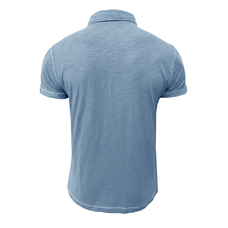 Herren Poloshirt mit modernem Kragen Echoarchiv