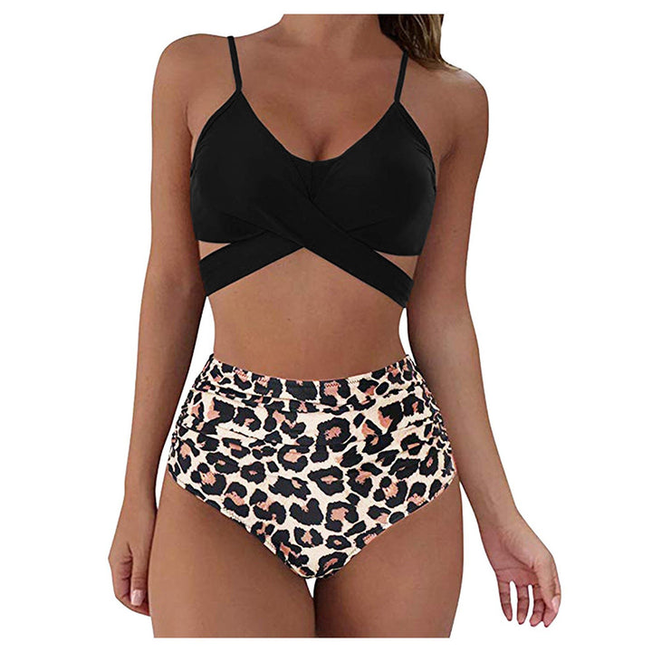 Damen Crop-Top Bikini-Set mit geflochtenem Design Echo Archiv