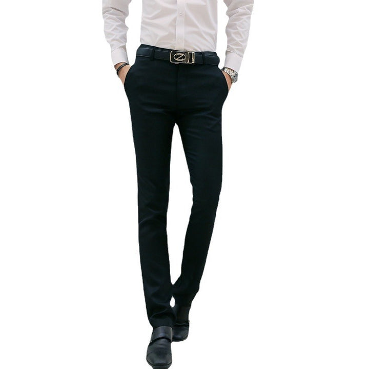 Herren nan moderne Slim-Chinohose mit leichtem Stretch, Bügelfalte und schmal zulaufendem Bein Echo Archiv