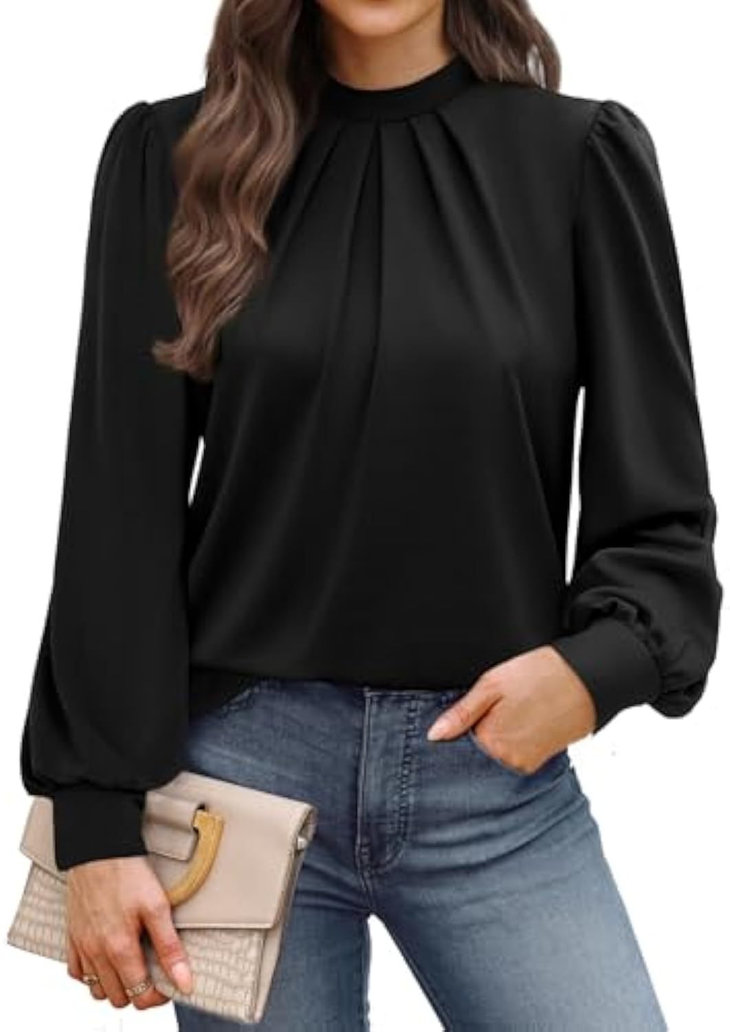 Damen Elegante Bluse mit Rüschendetails Echo Archiv