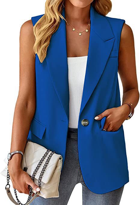 Damen Stylischer Blazer-Weste Echoarchiv