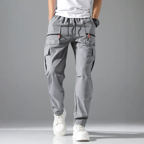 Herren Bequeme Cargo-Hose mit elastischem Bund Echo Archiv
