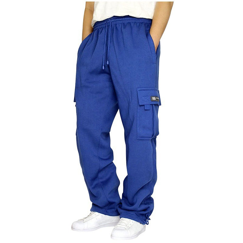 Herren Cargo-Jogginghose mit elastischem Bund und multifunktionalen Taschen Echoarchiv