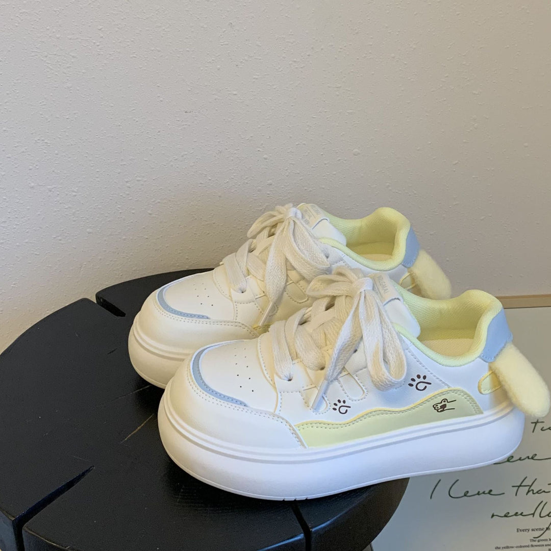Damen Schnürsneaker mit verspielten Tiermotiven und komfortabler Dämpfung Echo Archiv