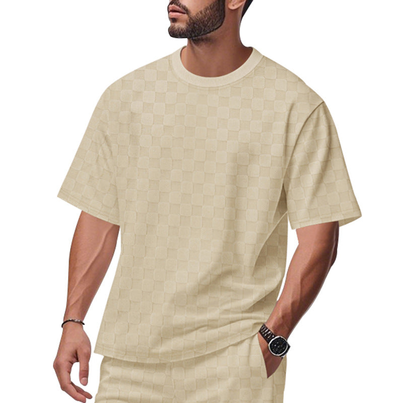 Herren Oversized T-Shirt mit modernem Design und Lockere Passform Echoarchiv